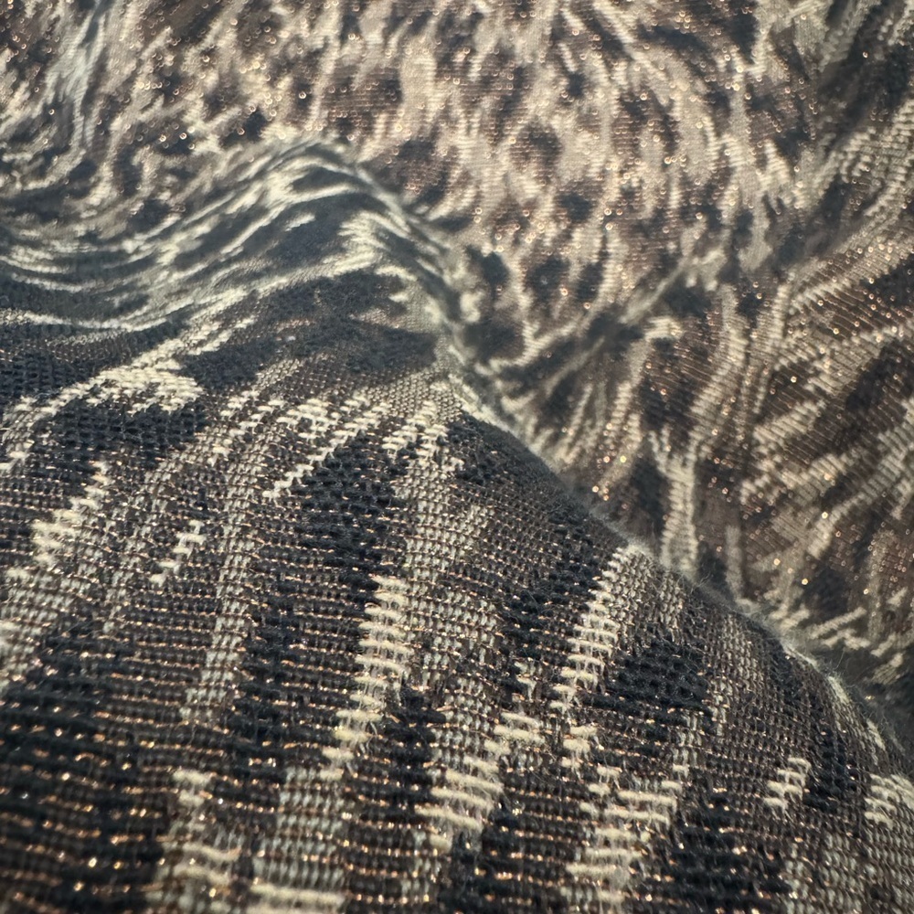 Adrienne Vittadini Studio Leopard Print Women's Skirt - Picture 7 of 9
